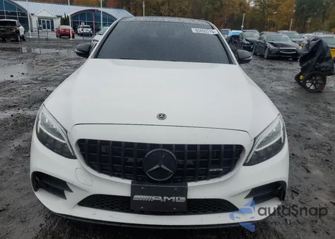 2019 Mercedes-Benz C 43 Amg z USA, uszkodzony, nr VIN 55SWF6EB3KU297449